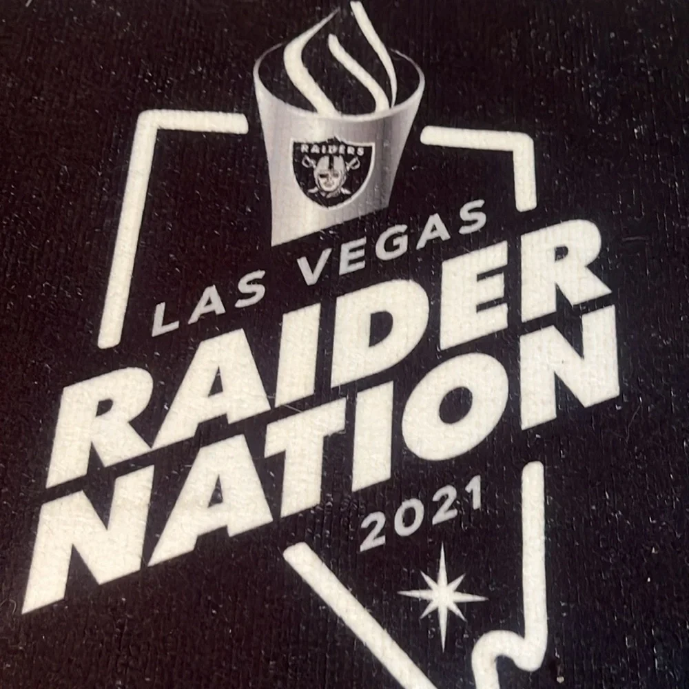 Las Vegas Raiders vs SeaHawks official Allegiant stadium white towels 2021 Game